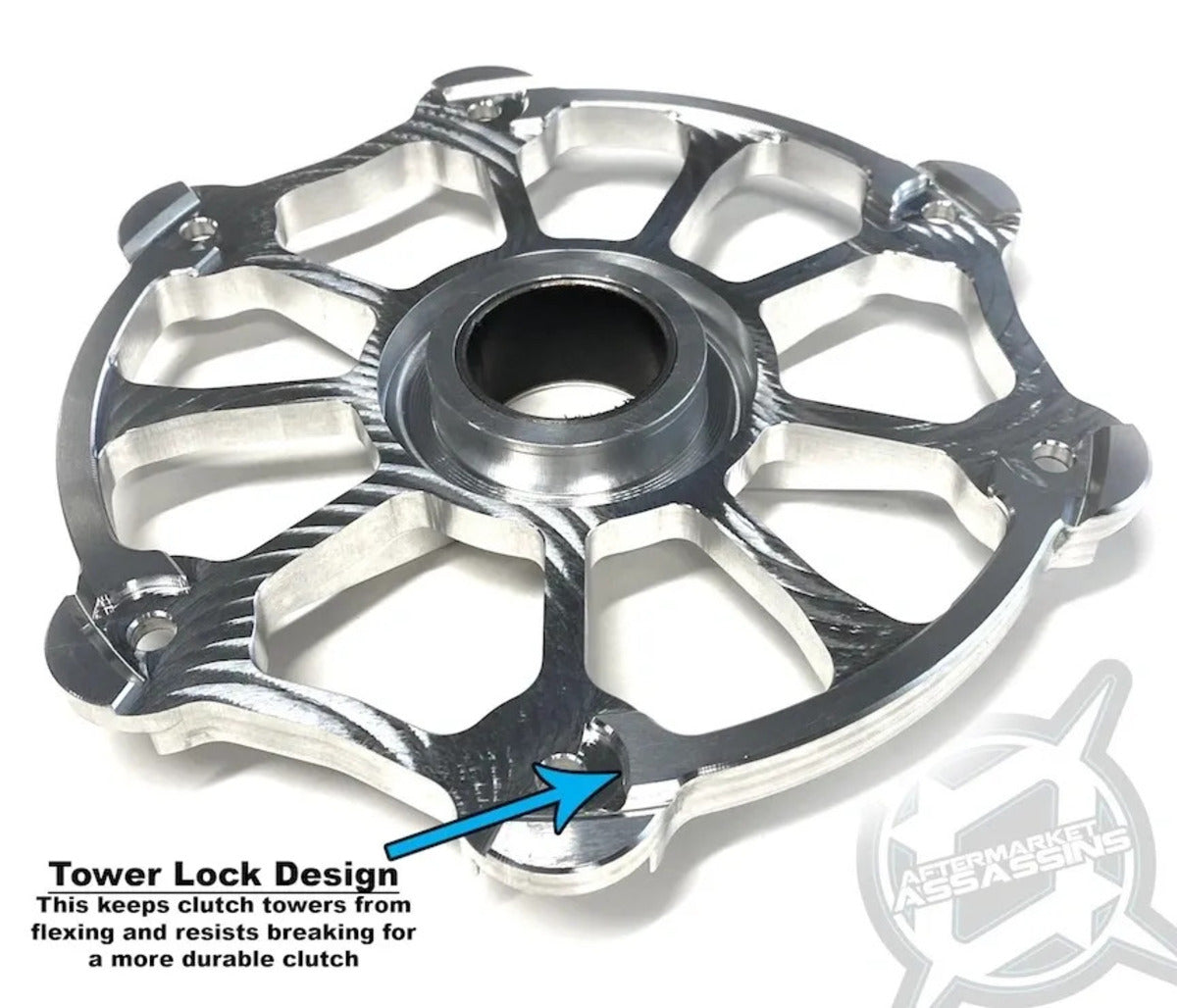 Aftermarket Assassins Polaris RZR Pro XP P90X Revolver Clutch Cover W/ Tower Lock