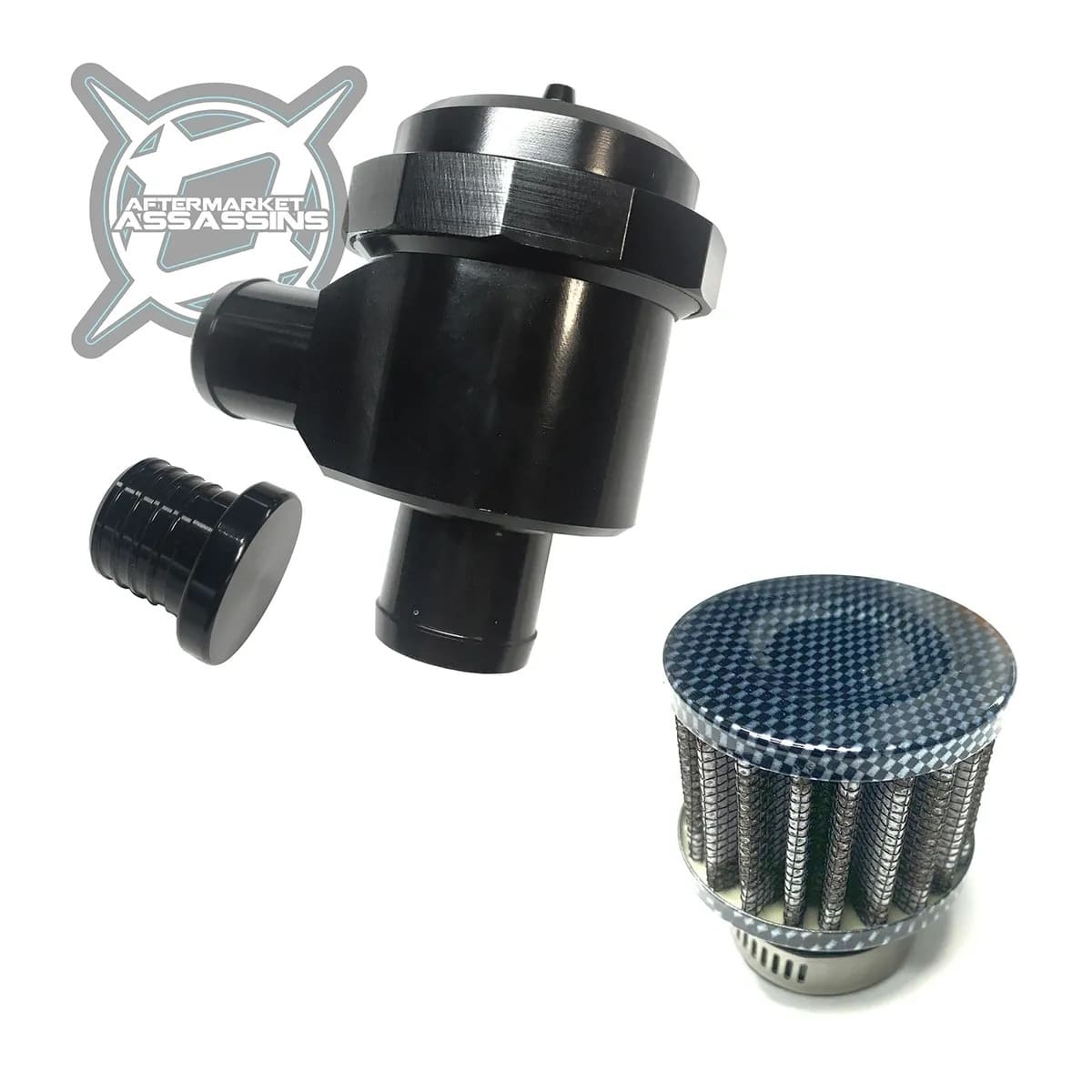Aftermarket Assassins Polaris RZR XP Turbo/ Pro XP Aluminum Blow & Filter - Diverter Valve
