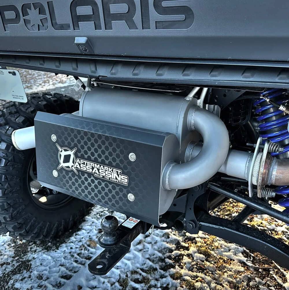 Aftermarket Assassins Polaris Xpedition Dual Suppressor Slip-On Exhaust