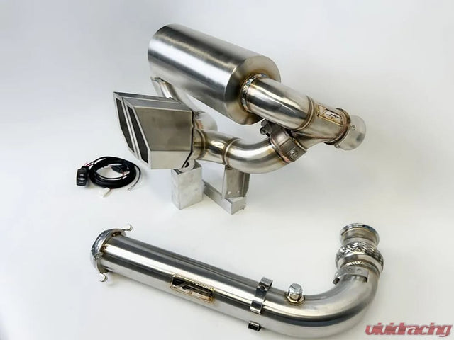 Agency Power '17-'25 Can-Am Maverick X3 Turbo 3 inch Turboback Valvetronic Exhaust Stainless Tips