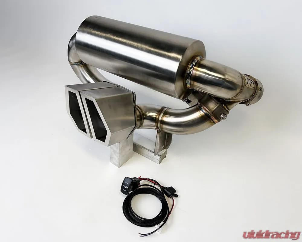 Agency Power '17-'25 Can-Am Maverick X3 Turbo 3 inch Turboback Valvetronic Exhaust Stainless Tips