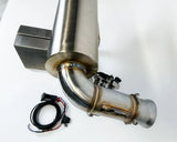 Agency Power '17-'25 Can-Am Maverick X3 Turbo 3 inch Turboback Valvetronic Exhaust System Black Tips