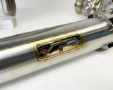 Agency Power '17-'25 Can-Am Maverick X3 Turbo 3 inch Turboback Valvetronic Exhaust System Black Tips