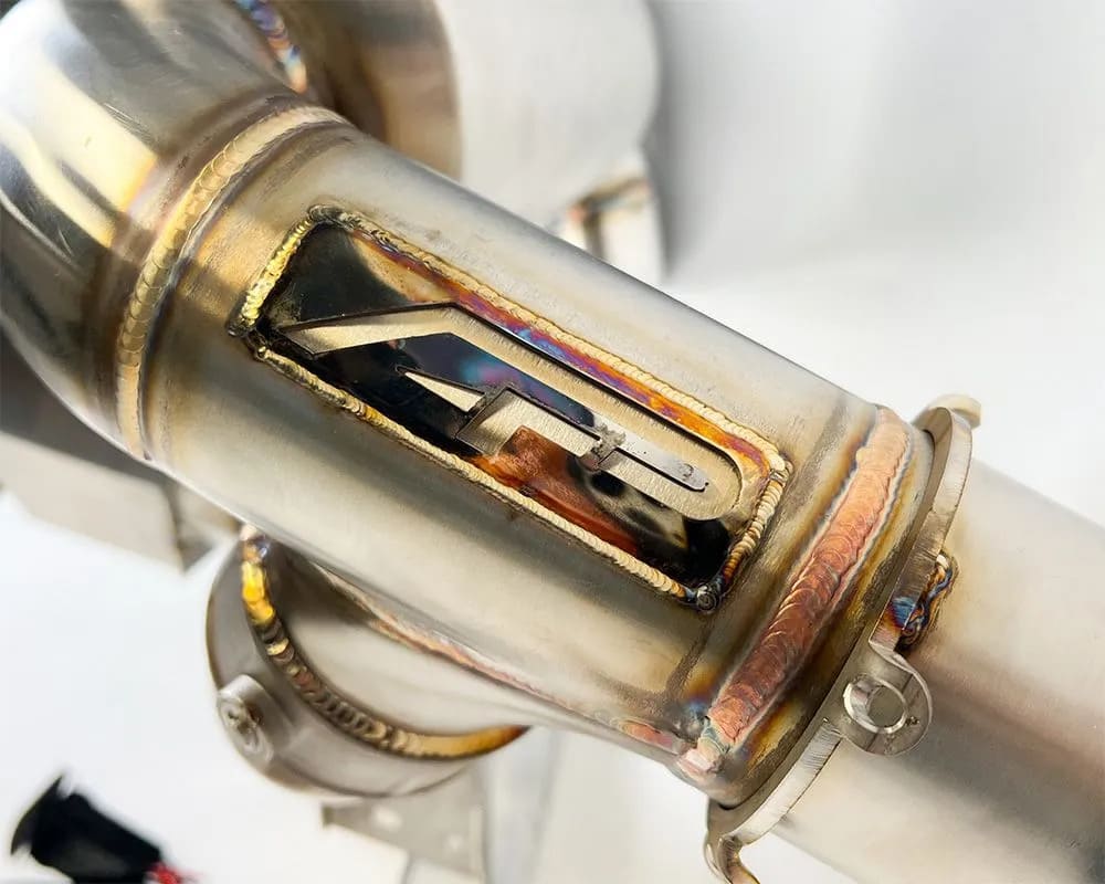 Agency Power '17-'25 Can-Am Maverick X3 Turbo 3 inch Turboback Valvetronic Exhaust System Black Tips