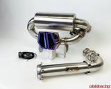 Agency Power '17-'25 Can-Am Maverick X3 Turbo 3 inch Turboback Valvetronic Exhaust Titanium Tips