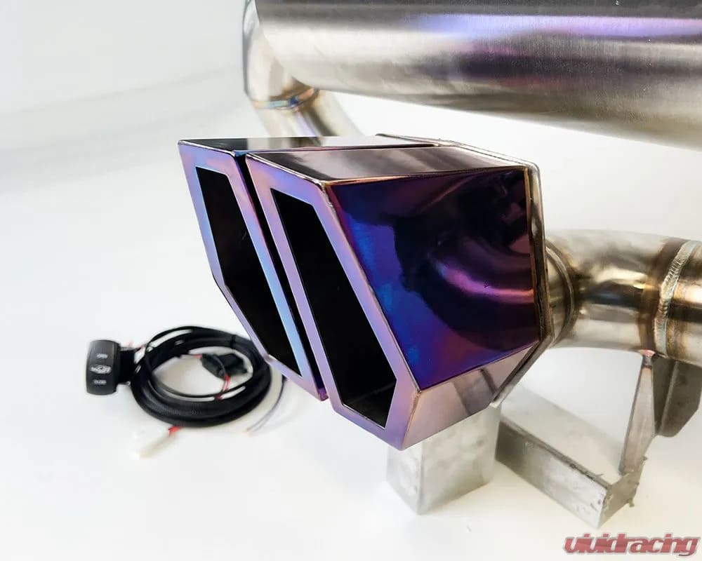 Agency Power '17-'25 Can-Am Maverick X3 Turbo 3 inch Turboback Valvetronic Exhaust Titanium Tips