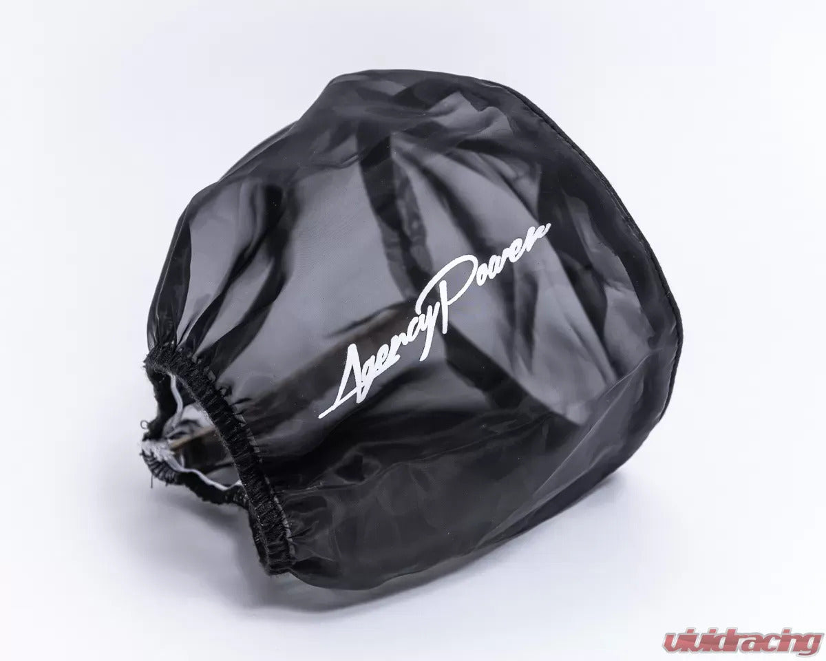 Agency Power Oval Taper Air Filter Wrap 5 1/2" Enclosed Top Tapers 6" Bottom x 5" Tall