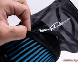 Agency Power Oval Taper Air Filter Wrap 5 1/2" Enclosed Top Tapers 6" Bottom x 5" Tall