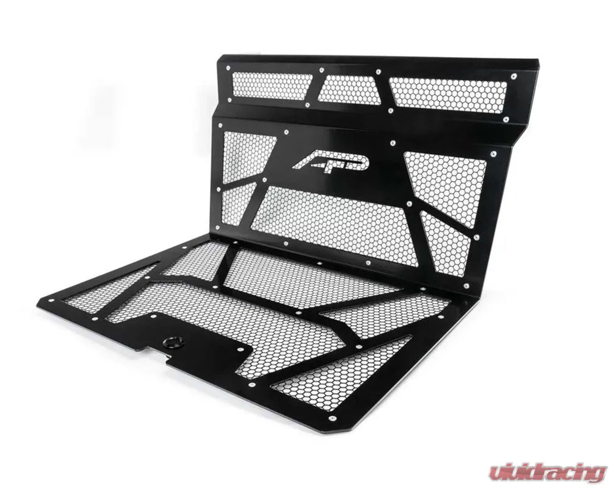 Agency Power Polaris RZR XP 1000/XP Turbo Vented Engine Cover Gloss - Black & Gloss Black