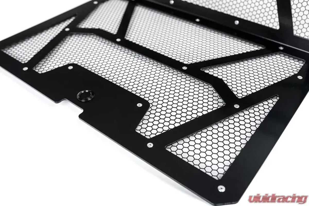 Agency Power Polaris RZR XP 1000/XP Turbo Vented Engine Cover Gloss - Black & Gloss Black