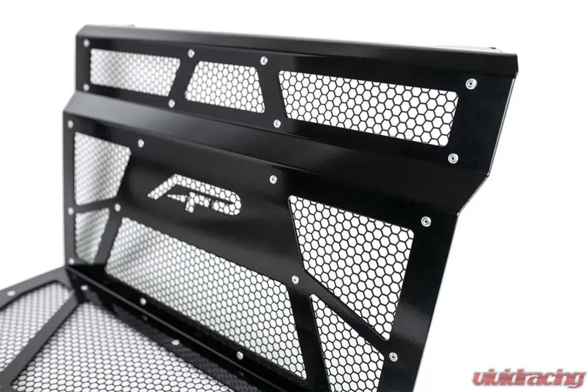 Agency Power Polaris RZR XP 1000/XP Turbo Vented Engine Cover Gloss - Black & Matte Black