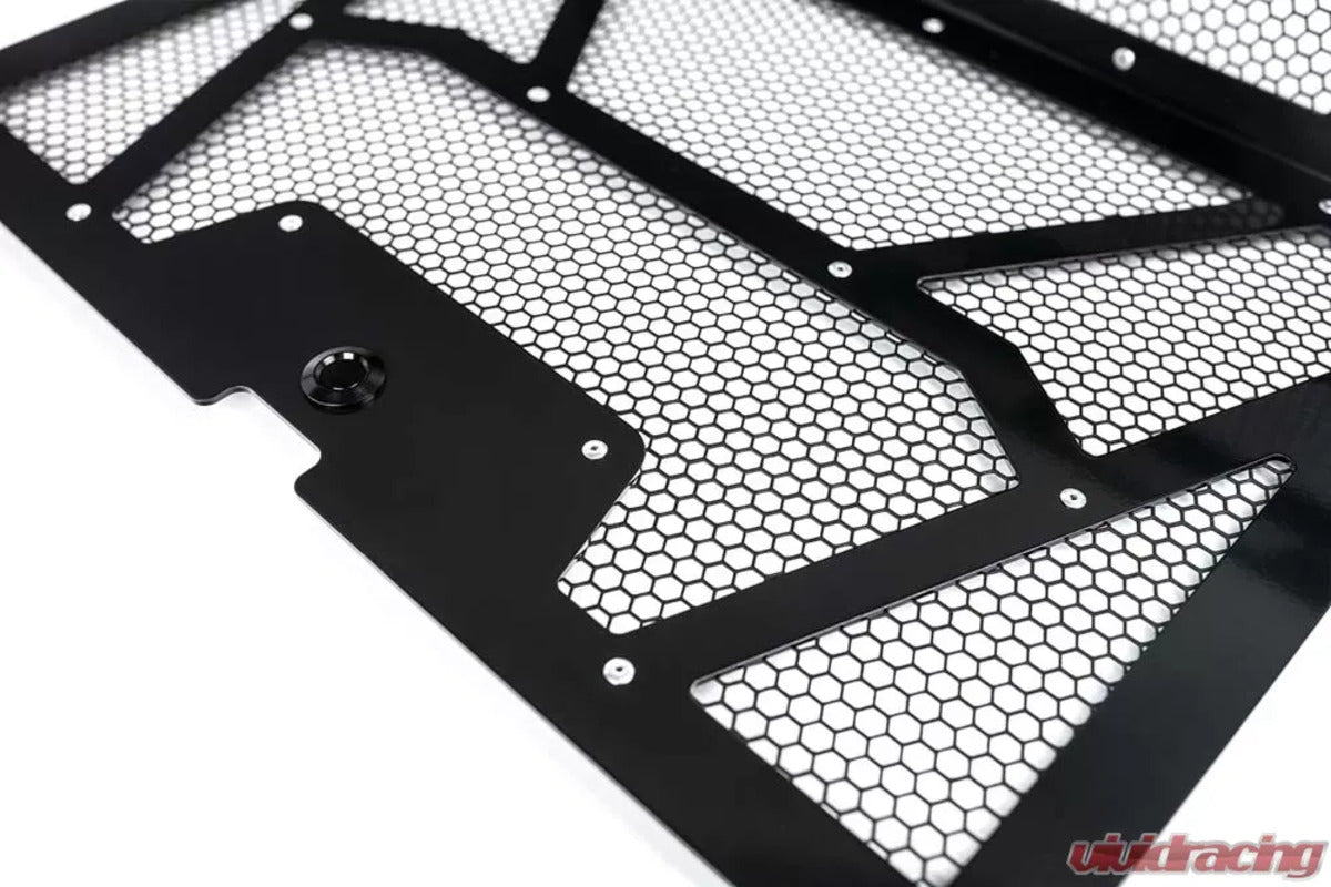 Agency Power Polaris RZR XP 1000/XP Turbo Vented Engine Cover Gloss - Black & Matte Black