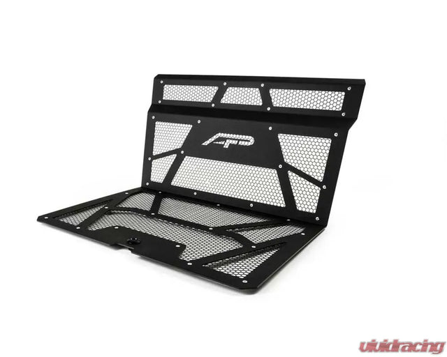 Agency Power Polaris RZR XP 1000/XP Turbo Vented Engine Cover Matte - Black & Gloss Black