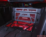 Agency Power Polaris RZR XP 1000/XP Turbo Vented Engine Cover Matte - Black & Gloss Black