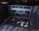 Agency Power Polaris RZR XP 1000/XP Turbo Vented Engine Cover Matte - Black & Matte Black