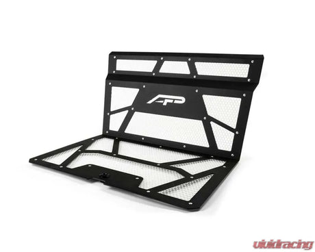 Agency Power Polaris RZR XP 1000/XP Turbo Vented Engine Cover Matte - Black & White
