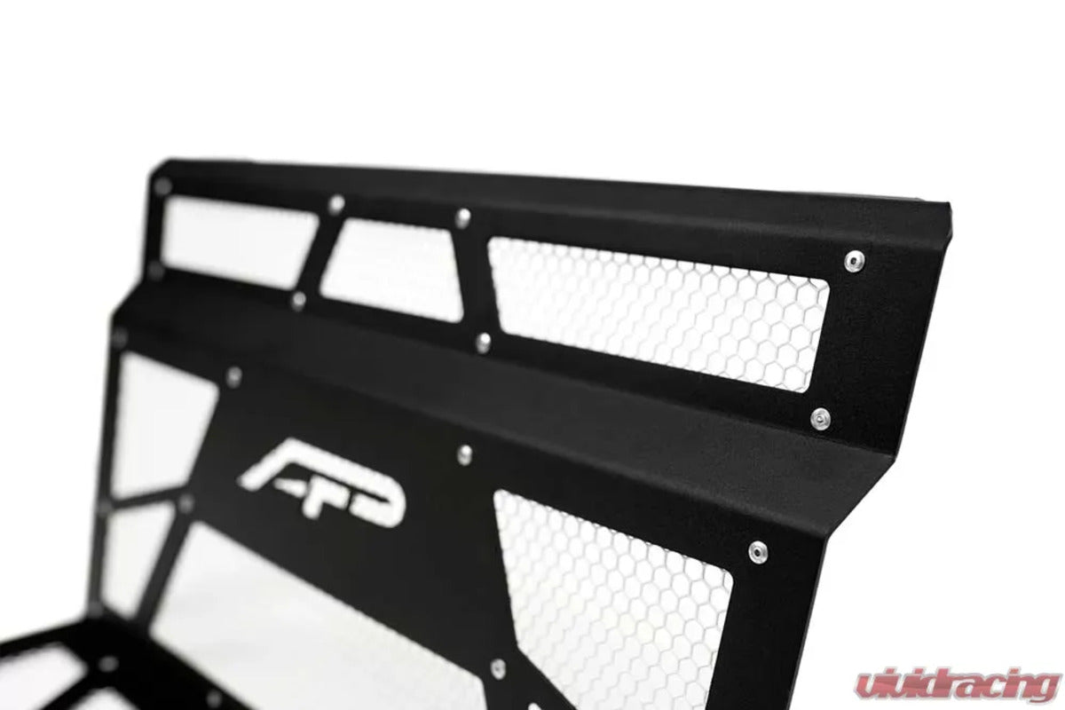 Agency Power Polaris RZR XP 1000/XP Turbo Vented Engine Cover Matte - Black & White