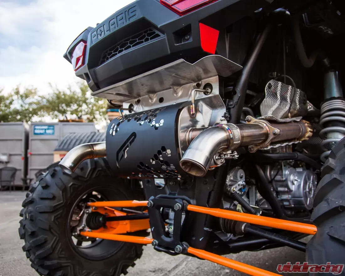 Agency Power Polaris RZR XP Turbo / Turbo S Valvetronic Exhaust System