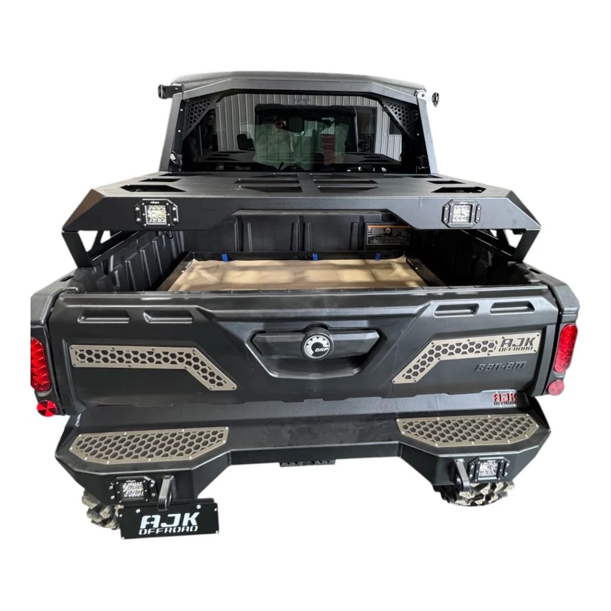 AJK Offroad Can-Am Defender Chase Rack & Tire Carrier