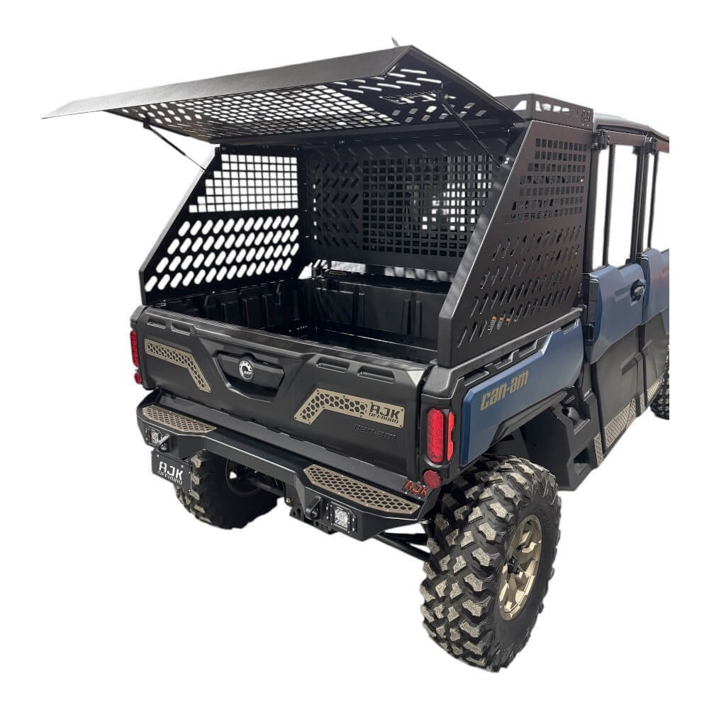 AJK Offroad Can-Am Defender HD10 /HD11 Tall Bed Rack W/ Enclosure