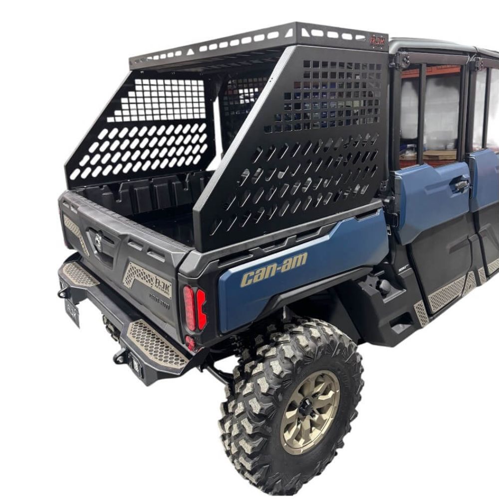 AJK Offroad Can-Am Defender HD10/ HD11 Tall Bed Rack w/ Enclosure
