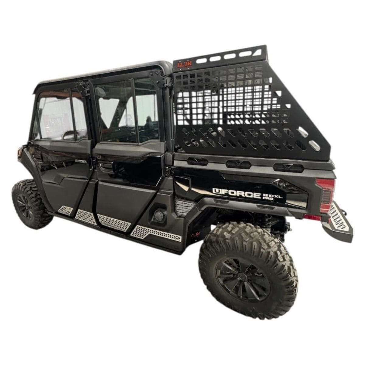 AJK Offroad CF Moto UForce U10 Tall Bed Rack w/ Enclosure