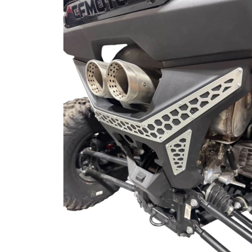 AJK Offroad CFMoto ZForce Z-10 Exhaust Cover Accents