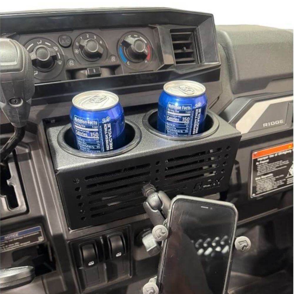 AJK Offroad Kawasaki Ridge Dash Mount / Cup Holder
