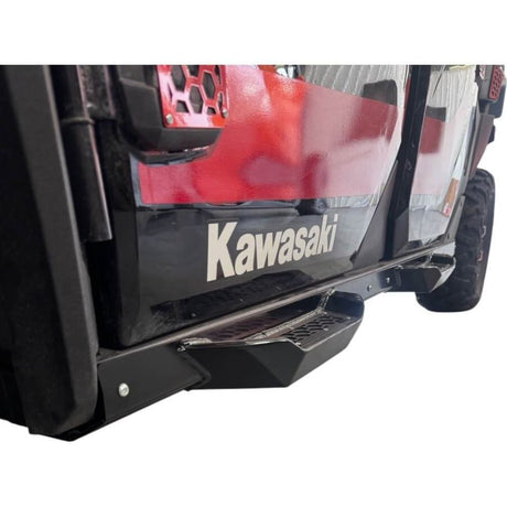 AJK Offroad Kawasaki Ridge Rock Sliders with Step