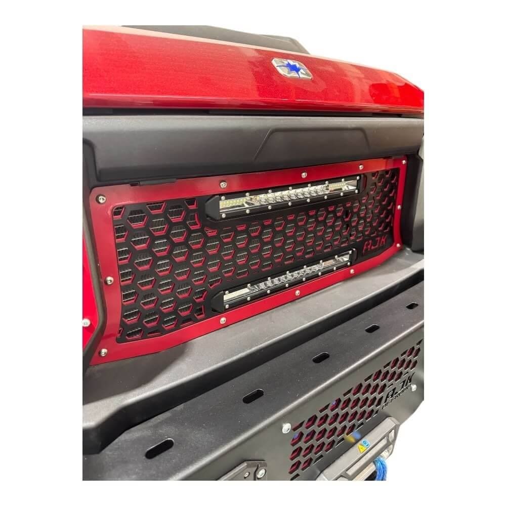 AJK Offroad Polaris Ranger XD 1500 Grill w/ Lights