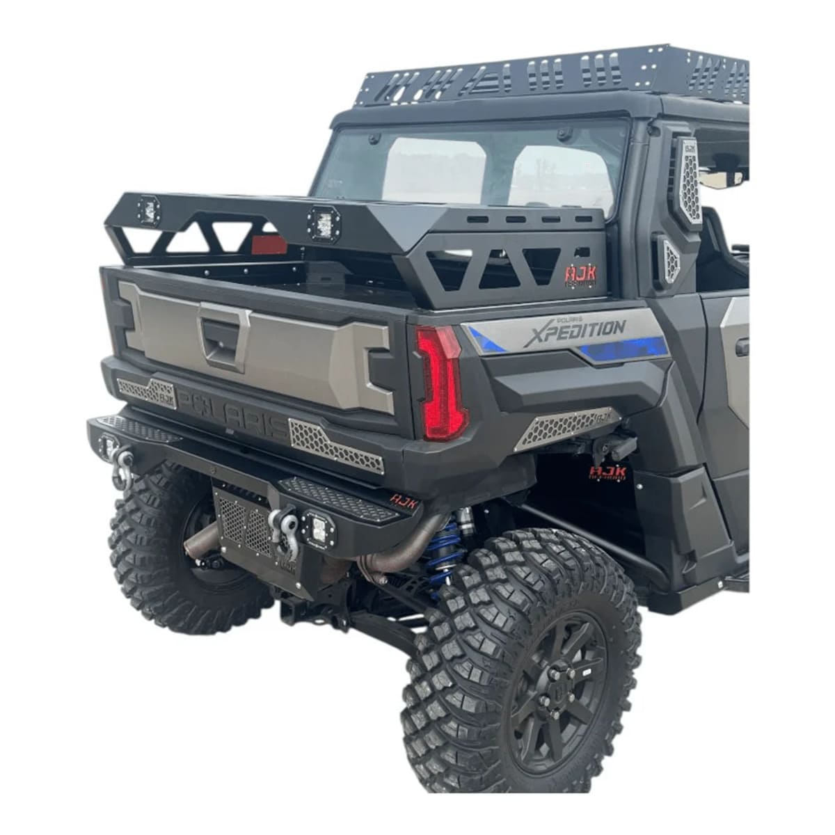 AJK Polaris Xpedition Spare Tire Carrier / Bed Rack