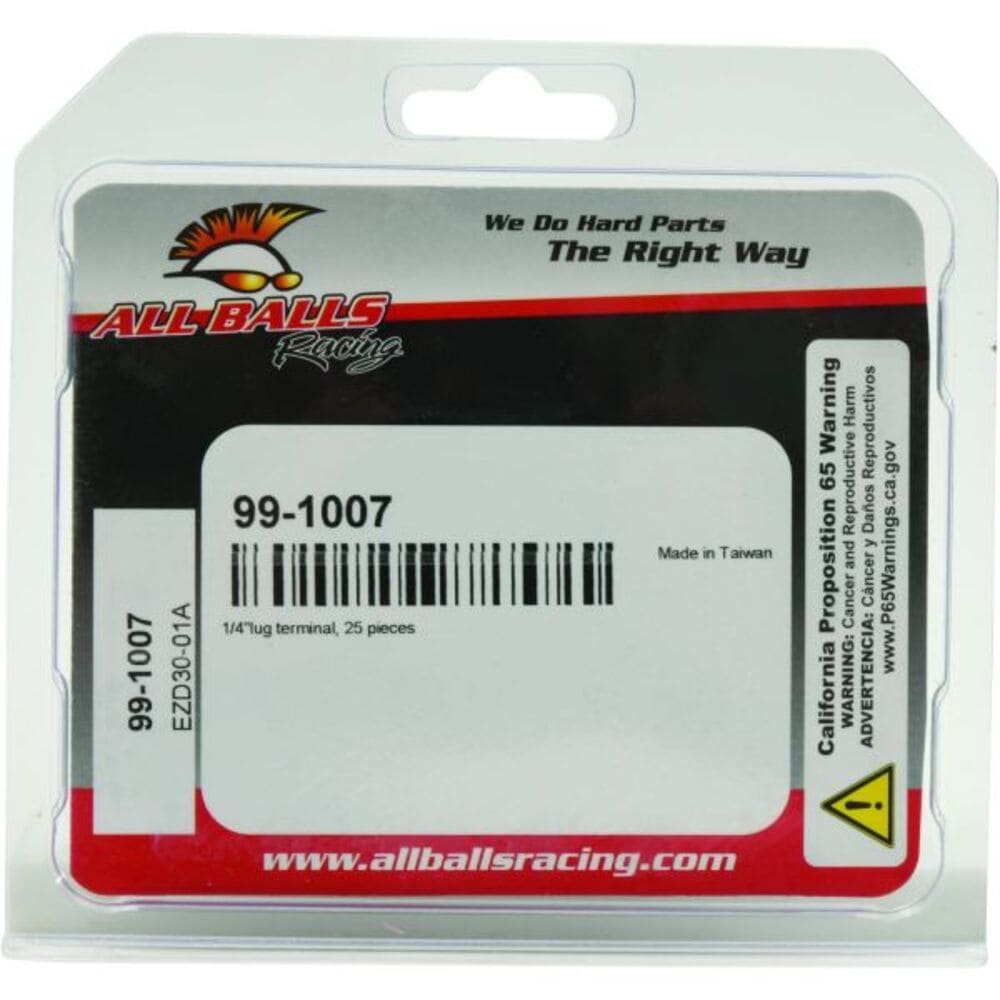 All Balls Racing 1/4" Battery Cable Terminals