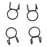 All Balls Racing 10mm 4 Pack Hose Clamps - FS00062