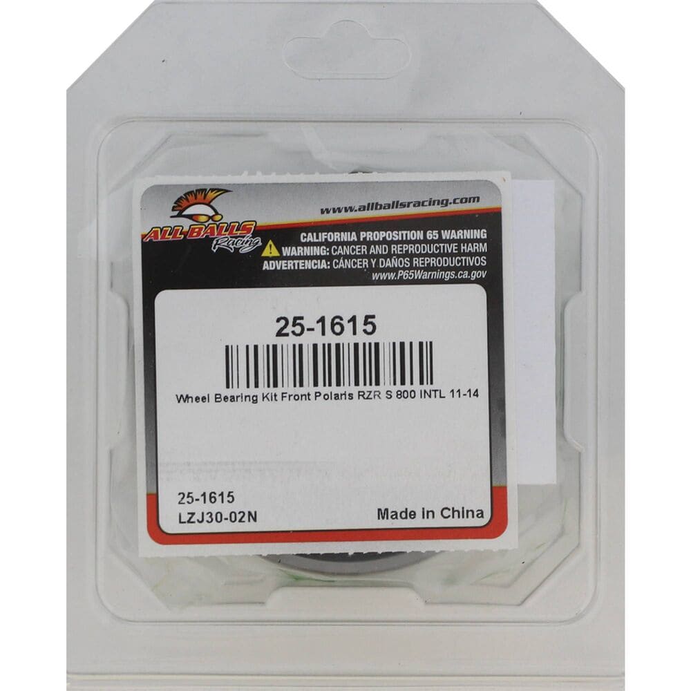 All Balls Racing '11-'14 Polaris RZR S 800 INTL Front Wheel Bearing Kit