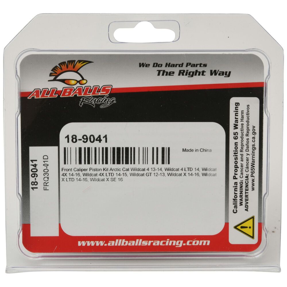 All Balls Racing '12-'16 Arctic Cat Wildcat Front Caliper Piston Kit