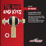 All Balls Racing '12 Can-Am Commander 1000 Standard Tie Rod End Kit