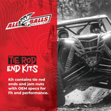 All Balls Racing '15-'23 Honda Pioneer 500 Left Tie Rod End Kit