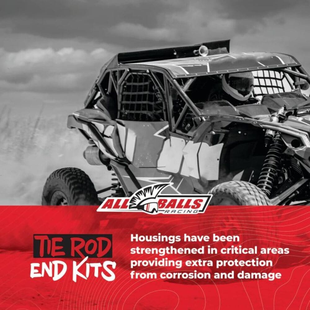 All Balls Racing '15-'23 Honda Pioneer 500 Left Tie Rod End Kit