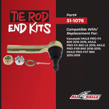 All Balls Racing '16-'18 Kawasaki Mule PRO DX Tie Rod Outer End Kit