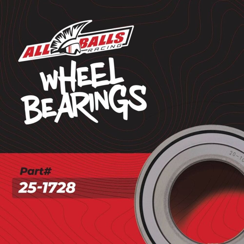 All Balls Racing '16-'25 Honda Pioneer 1000 Front Wheel Bearing Kit