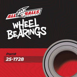 All Balls Racing '16-'25 Honda Pioneer 1000 Front Wheel Bearing Kit