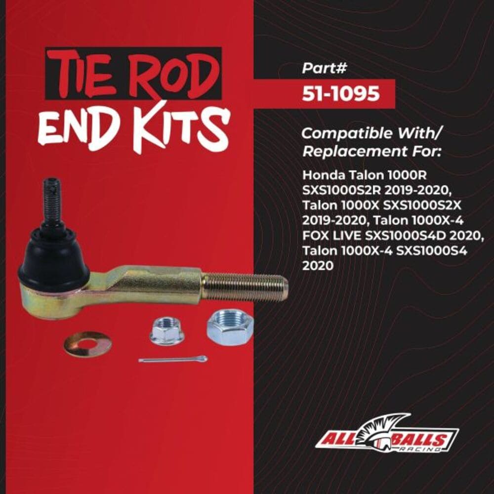 All Balls Racing '20-'25 Honda Pioneer 1000 Tie Rod End Kit