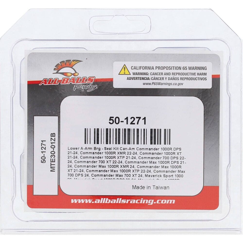 All Balls Racing '21-'25 Can-Am Commander 1000R DPS Lower A-Arm Brg - Seal Kit