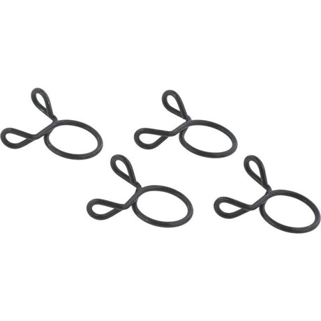 All Balls Racing 4 Pack Hose Clamps- 10.3mm