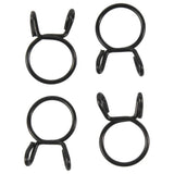 All Balls Racing 4 Pack Hose Clamps- 15.2mm
