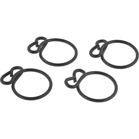 All Balls Racing 4 Pack Hose Clamps- 16.6mm