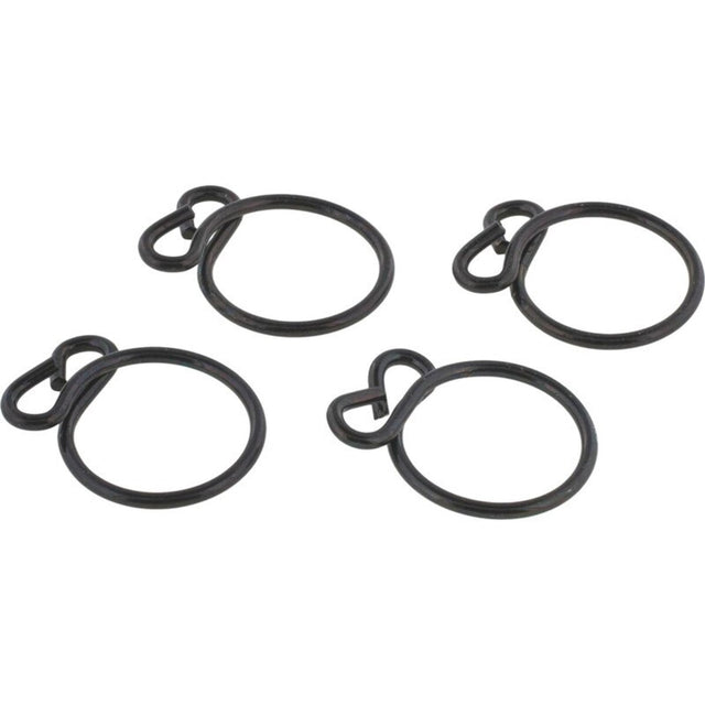All Balls Racing 4 Pack Hose Clamps- 16.6mm