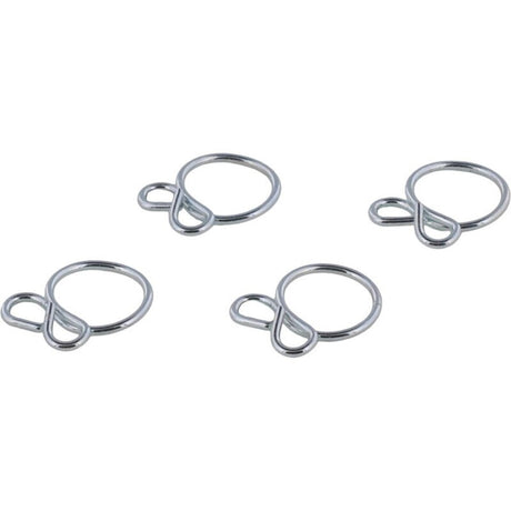 All Balls Racing 4 Pack Hose Clamps- 7.6mm