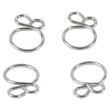 All Balls Racing 4 Pack Hose Clamps- 9.7mm