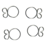 All Balls Racing 4 Pack Hose Clamps- 9.7mm